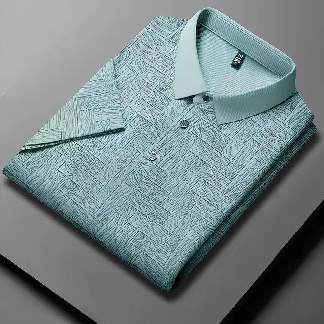 [Pague 2, Leve 3] Kit de Camisas Polo Vex Texturizada de Seda Gelo + BRINDES
