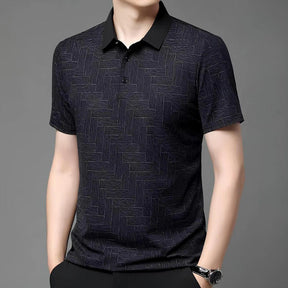 [Pague 2, Leve 3] Kit de Camisas Polo Vex Texturizada de Seda Gelo + BRINDES