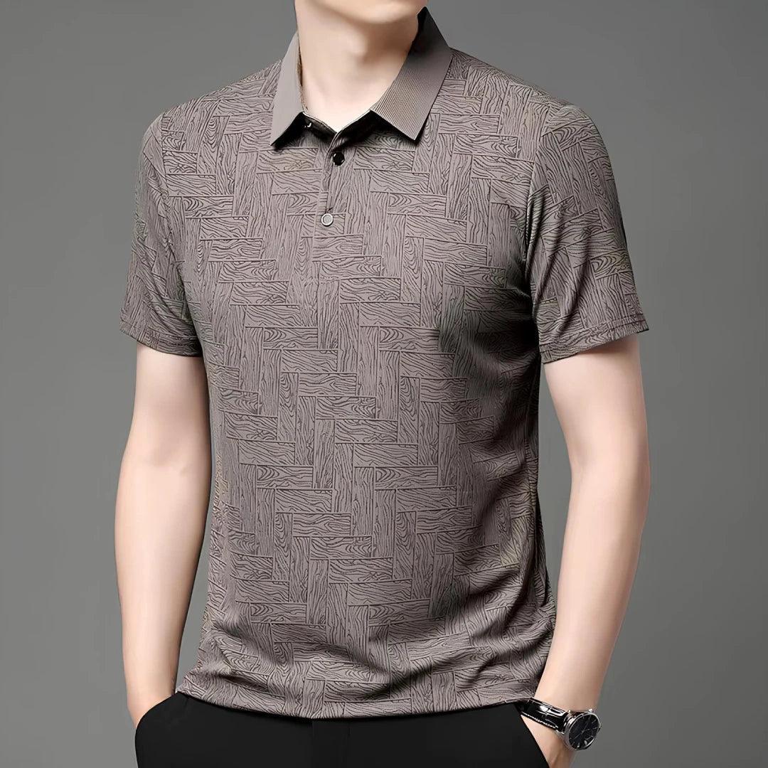 [Pague 2, Leve 3] Kit de Camisas Polo Vex Texturizada de Seda Gelo + BRINDES