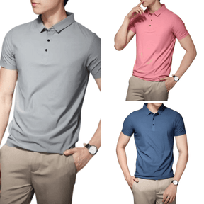 (Compre 1 Leve 3) Camiseta Masculina Anti Amassado, Anti Odor e Ultra Confortável