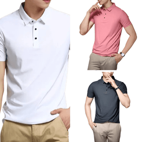(Compre 1 Leve 3) Camiseta Masculina Anti Amassado, Anti Odor e Ultra Confortável