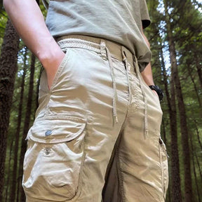 [Compre 2 e Leve 3] Shorts Masculino Spartacus™ com Design Cargo Militar / Desempenho e Estilo