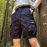 [Compre 2 e Leve 3] Shorts Masculino Spartacus™ com Design Cargo Militar / Desempenho e Estilo