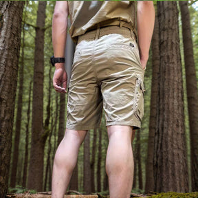 [Compre 2 e Leve 3] Shorts Masculino Spartacus™ com Design Cargo Militar / Desempenho e Estilo
