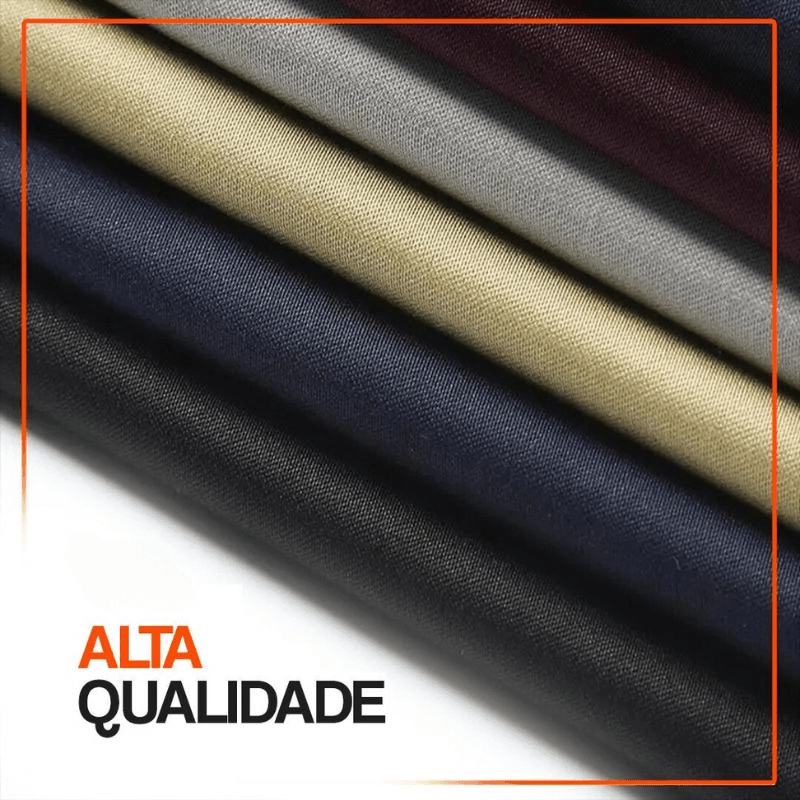 Compre 1 Leve 2 | Calça Social Clássica Alfaiataria Arantes + Cinto Social Couro