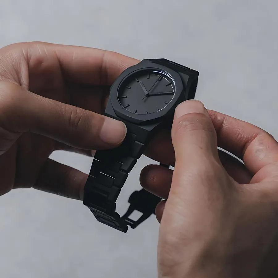 PAGUE 1 LEVE 2 | Relógio Masculino Pontual Minimalist Black + Brinde Exclusivo